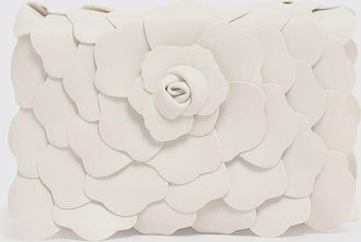 Twentyfourhaitch Clutch Twenty Fourhaitch in poliestere con motivo floreale