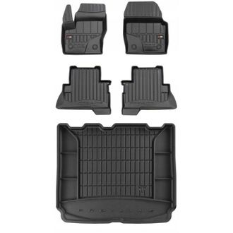 OEM Set 3d Alfombrillas Y Alfombrilla Para Maletero Ford Kuga Mk2 2012-2019 Bw