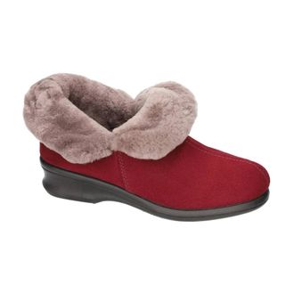 Rohde Farun 2515 - Dames - Pantoffels - Rood - 36 1/2 EU - Wol - Schoenen