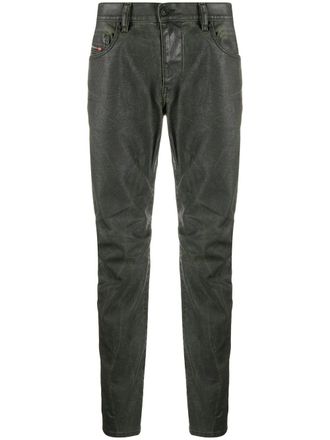 Diesel Slim-fit jeans - Groen