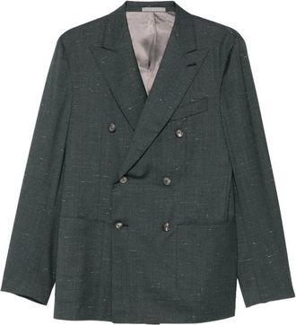 Caruso Double-breasted Blazer