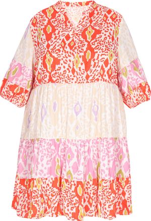 Izia Grote maten jurk vrouwen veelkleurig