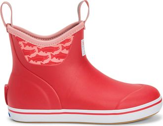 Xtratuf Xtratuf Womens 6 Ankle Deck Boot Ankle Deck Boot Women In /Sockeyesalmon M