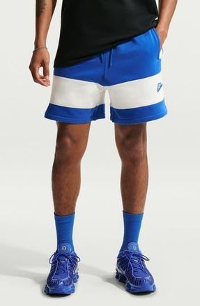 Nike Sportswear Club Fleece Shorts in Game Royal/Sail at Nordstrom Rack, Size X-Large