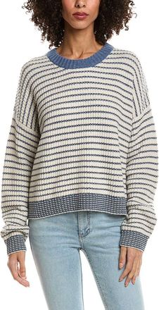 Splendid Lucy Stripe Wool & Cashmere-Blend Sweater