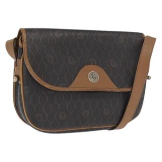 Dior Pre-owned Vintage Schoudertas - Dames - Vintage Schoudertas - Bruin - ONE Size - Leer - Vintage