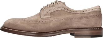 Cerbero Leren Schoenen - Heren - Veterschoenen - Bruin - 45 EU - Leer - Schoenen