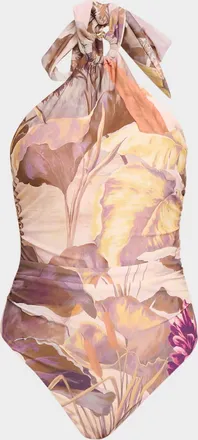 Kobi Halperin Alanna Tropical One-Piece Swimsuit