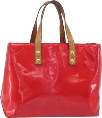 Louis Vuitton Reade Monogram Vernis Pink Patent_Leather Handbag (Pre-Owned)