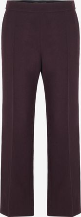 Chloé Gerade Hose aus Wollkrepp