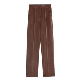 Pence 1979 Pantaloni Viola Wide - - Trousers - Donna - Marrone - M