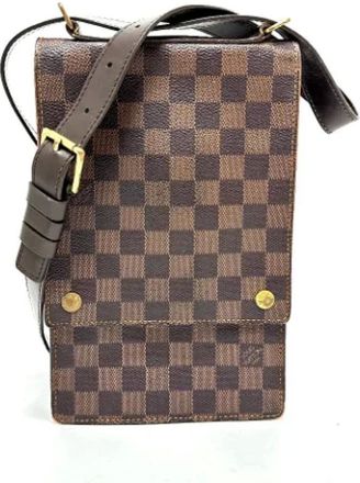 Louis Vuitton Pre-owned Cross Body Bags, female, Brown, Size: ONE SIZE Pre-owned Canvas louis-vuitton-bags