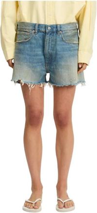 Denimist Haisley Short - Dames - Denim shorts - Blauw - W27 - Katoen - Korte Broeken