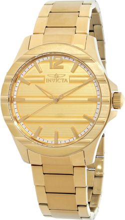 Invicta Speedway Quartz Gold Dial Mens Watch 50330