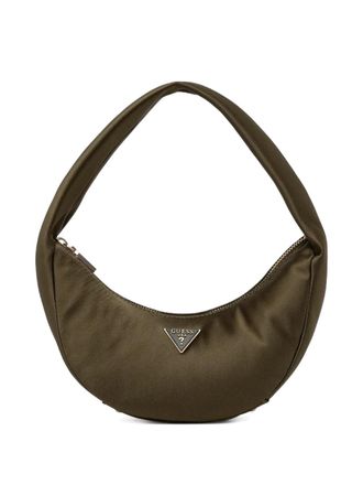 Guess Co Sunetra shopper met logo - Groen