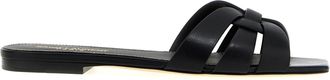 Saint Laurent Tribute Nu Pieds Sandali Nero-Donna