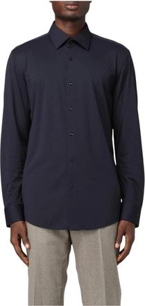 HUGO BOSS Heren, Overhemden, Blauw, Maat: 3XL