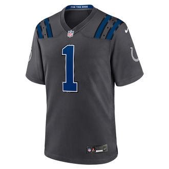 Nike Ahmad Sauce Gardner Indianapolis Colts Rivalries Collection Nike Mens NFL Game Jersey in Grey | 67NM0JFN98F-ZWQ
