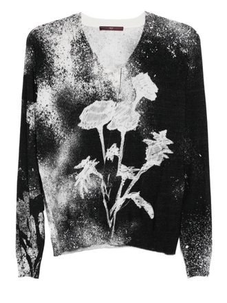 High Amuse printed top - Black