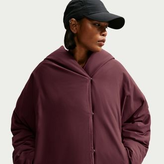Nike Womens 24.7 OuterCalm Therma-FIT Down-Fill Jacket in Purple | IQ9366-658