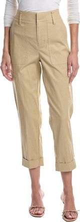Vince Linen-Blend Utility Pant