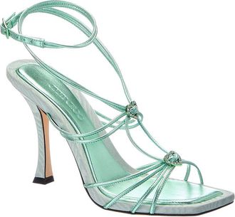 Jimmy Choo London Indiya 100 Leather Sandal