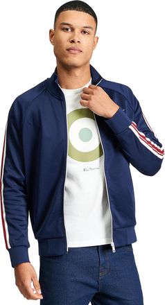 Ben Sherman Mens House Taped Track Top (Dark Navy) - Size X-Large