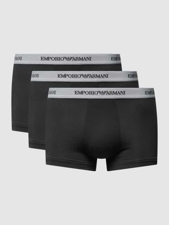 Emporio Armani Trunks im 3er-Pack in Black, Größe XXL