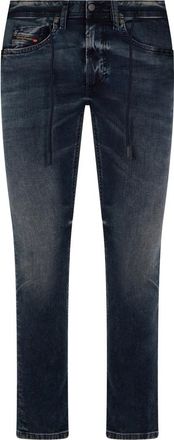 Diesel Thommer Jeans - Heren - Slim Fit Jeans - Blauw - W26 - Katoen - Jeans