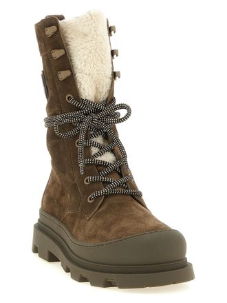 Moncler Vera High Boot - Brown