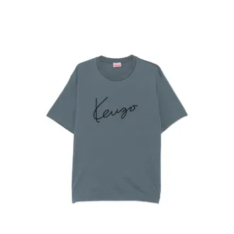Kenzo Logo-embroidered T-shirt