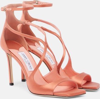 Jimmy Choo London Azia satin sandals