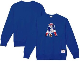Mitchell & Ness Mens Mitchell & Ness Navy New England Patriots Basic Fleece Pullover Sweatshirt at Nordstrom, Size Xxx-Large