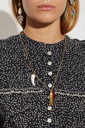 Isabel Marant Necklace With Pendants, Womens, Gold