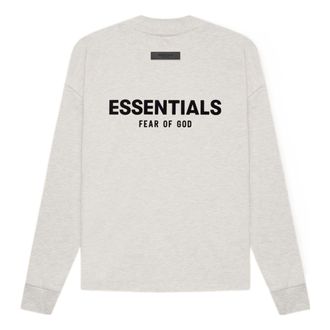 Fear of God SS22 Long Sleeves T-Shirt Light Oatmeal FOG-SS22-414