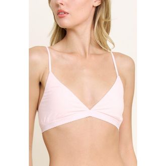 Honeydew Intimates Emma Rib Bralette in Budding at Nordstrom, Size Medium