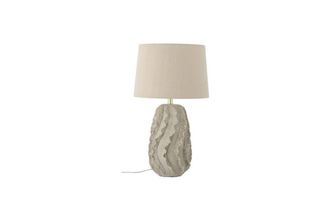 Bloomingville L&aacute;mpara de sobremesa en gres beige