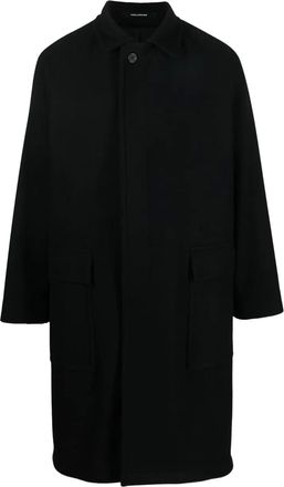 Tagliatore Cappotto Loyds con bottoni - Nero