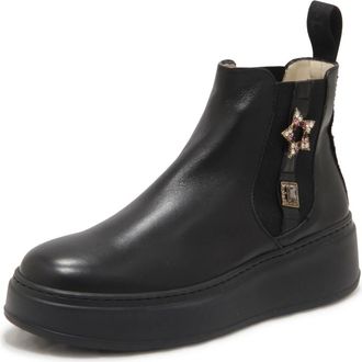 Gio+ Piada 04L Combi - Dames - Chelseaboots - Zwart - 40 EU - Schoenen