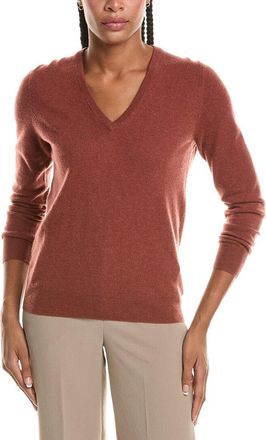 N.Peal N. PEAL Phoebe V-Neck 100% Cashmere Sweater