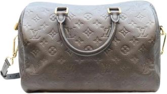 Louis Vuitton Pre-owned Boston Bag - Dames - Vintage Handtas - Bruin - ONE Size - Leer - Vintage
