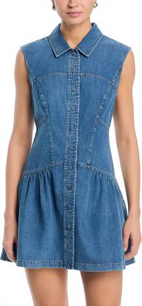 Frame Denim Denim Day Dress In Blue