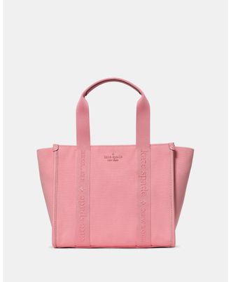 Kate Spade New York Womens Kip Canvas Small Tote - Pink - One Size