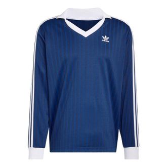 adidas Adicolor Pique Long Sleeve T-Shirt Night Indigo KS2294