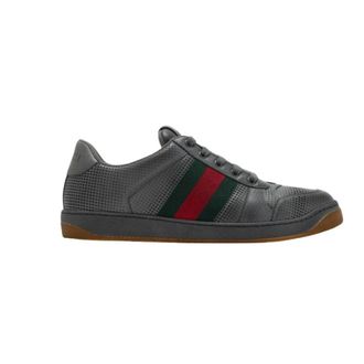 Gucci Zapatilla Screener con efecto desgastado - Shoes - Hombre - Gris - 43 1/2 EU