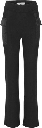 Remain Zwarte Ria Broek - Dames - Wijde Broeken - Zwart - S - Broeken