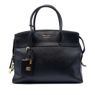 Prada Pre-owned Prada Saffiano and City Calf Esplanade Satchel Ladies B6ZKZUXP8CTXZKAI