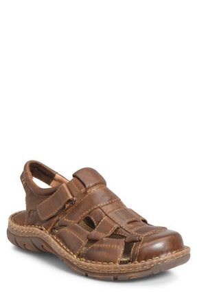 B&oslash;rn Cabot III Sandal in Brown Leather at Nordstrom, Size 10