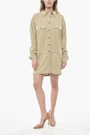 Isabel Marant ETOILE Sahariano Shirt PALVINA with Italian Collar size 44