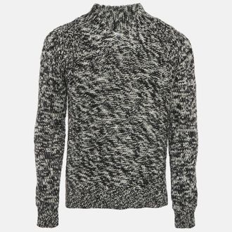 Calvin Klein Monochrome Knit V-Neck Sweater
